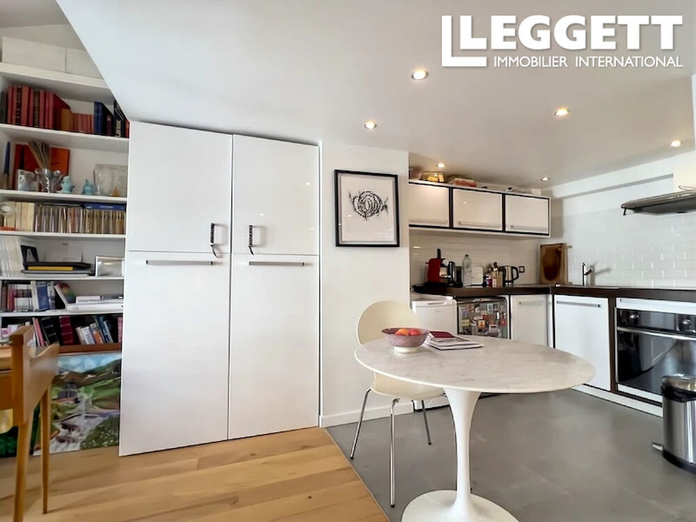 Vente Appartement PARIS 17e TERNES, appartement duplex, 2P (T2) 45m2 pondérée, dernier étage, imm. de 1840 sans voisinage direct Paris 17