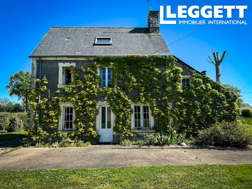 Vente Maison Une charmante maison de 4 chambres, 130 m2  dans un cadre bucolique avec un grand jardin et un garage. Rauville-la-place