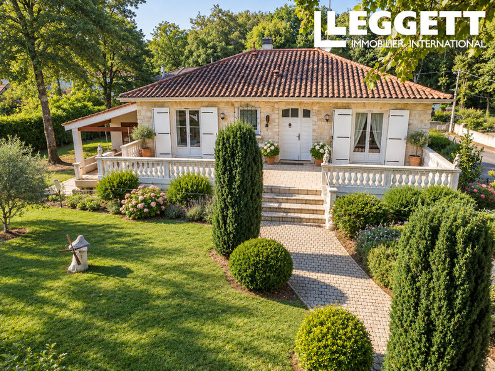Vente Maison Pavillon 147m², 3 chambres, espace vie lumineux, garage, cave, atelier, terrain boisé et clos Puymoyen