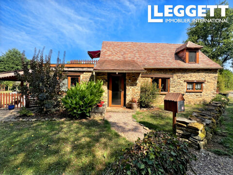   Coup de c?ur!  Maison en pierre avec 2 ch., jardin parc + cabane, au calme � 10 min d?un village vivant. Maison - 5 pi�ce(s) - 82 m�