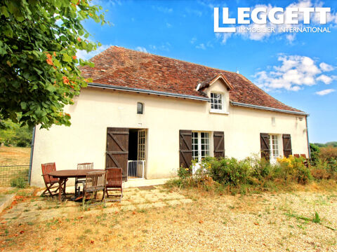   Propriété allongée comprenant 3 à 4 chambres. Vue sur la vallée de la Gartempe. Maison - 6 pièce(s) - 130 m²
