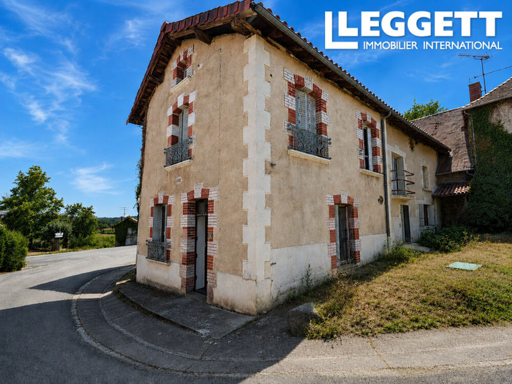 Maison rénovée de 2 chambres, pleine de caractère, à Rozier-Saint-Georges