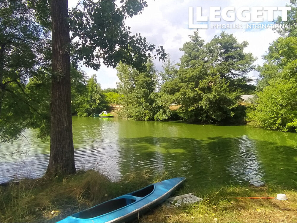Etang de pêche de 3ha avec maison , 2 mobils-homes, batiments ,spa ,4ha attenant dont 7000m2 constructibles