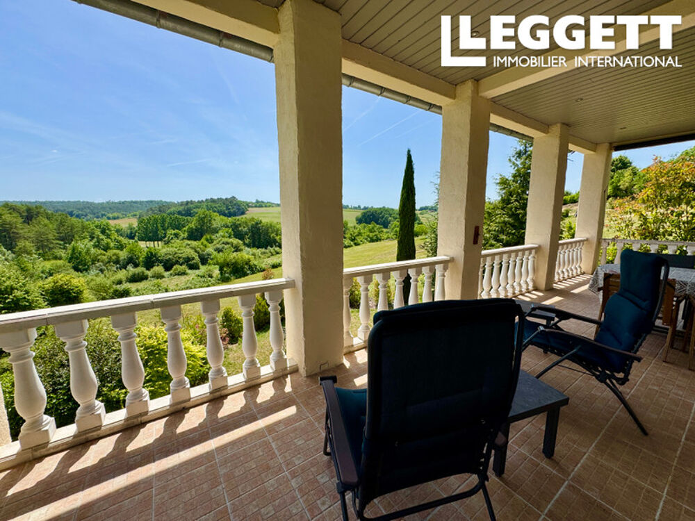 Vente Maison Villa indépendante de 4 chambres, emplacement charmant avec une vue magnifique, en parfait état. RibÉrac