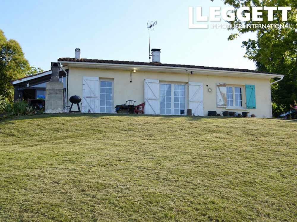 Vente Maison Entre de TONNEINS et de CASTELMORON SUR LOT, Maison à rafraîchir avec vue imprenable sur les coteaux Laparade