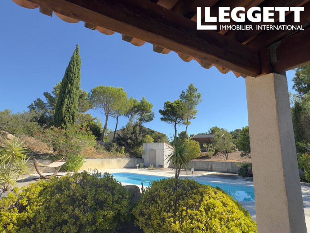 Vente Maison Villa avec vue panoramique, piscine, double garage et jardin paysager à Bize-Minervois Bize-minervois