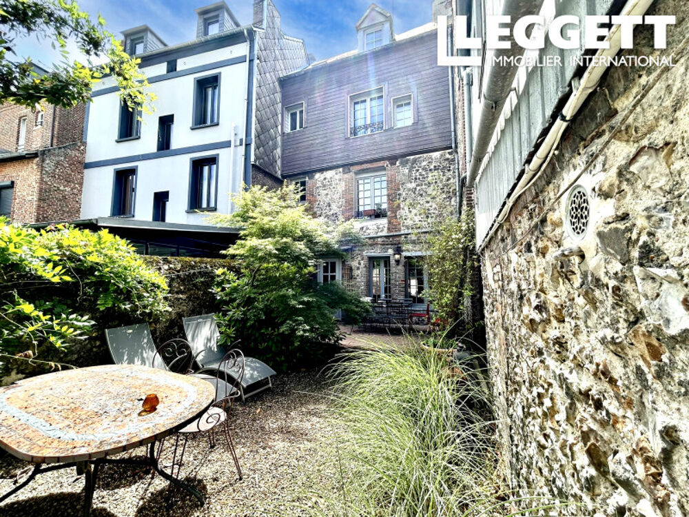 Vente Maison Élégante maison de caractère de 163 m² avec jardin clos et dépendance ? Centre historique de Honfleur Honfleur