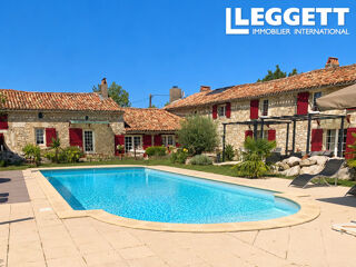 Vente Maison Longère de caractère rénovée avec piscine chauffée et vue sur les Pyrénées, près de Nérac<br /><br /><br /><br /> Espiens