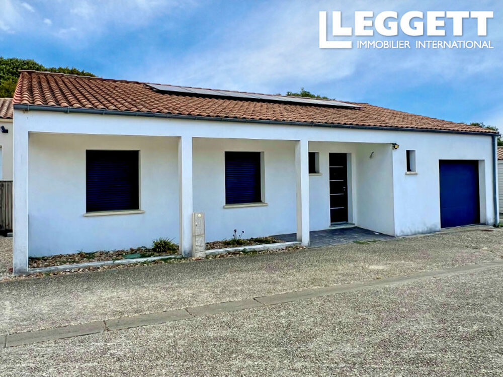Vente Maison Pavillon moderne de 3 chambres avec garage, à proximité de tous commerces & l'estuaire de Gironde. Arces