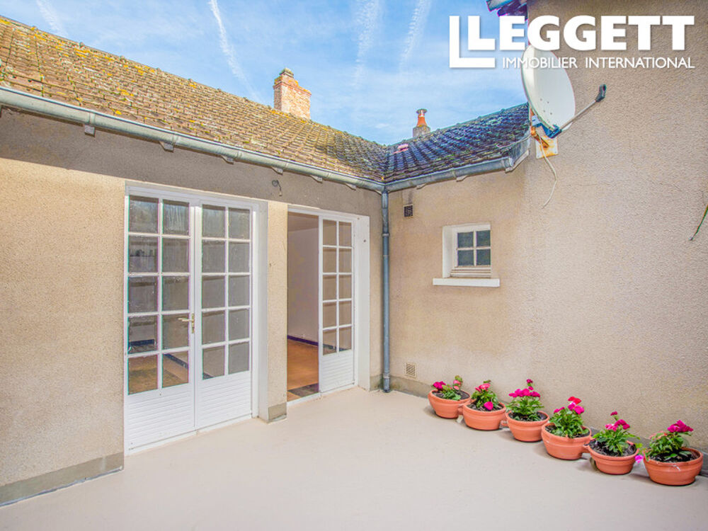 Belle maison sous sol de ville avec 2 chambres et terrasse