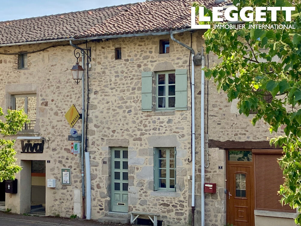 Vente Maison Très jolie maison mitoyenne en pierre avec 2 chambres et une cour Saint-auvent