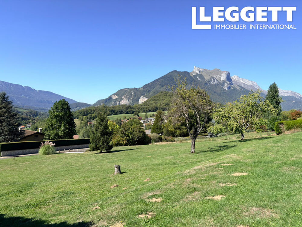 Vente Terrain Grand terrain constructible, vues imprenables sur les montagnes, lac d?Annecy à 15 min Faverges-seythenex
