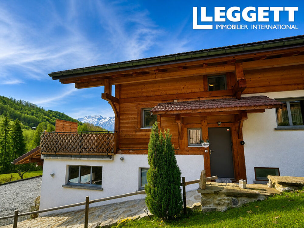 Chalet moderne et lumineux, vue panoramique, grand garage avec potentiel pro près de Ski, Thônes et Annecy