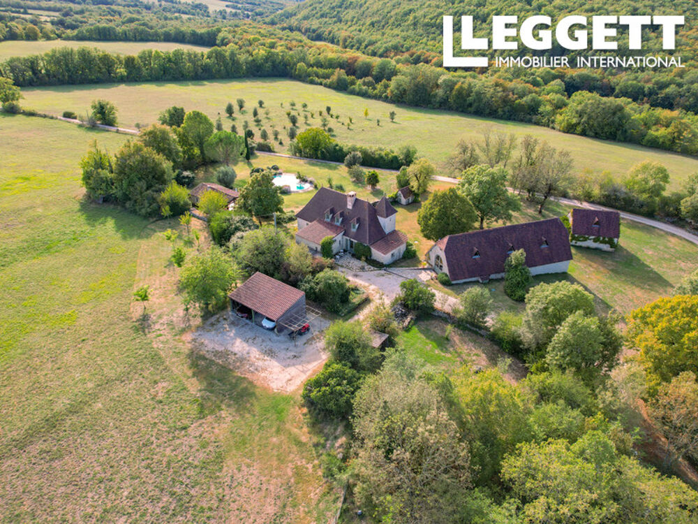 Vente Maison Rare domaine privé de 27 ha au c?ur du Quercy SÉniergues