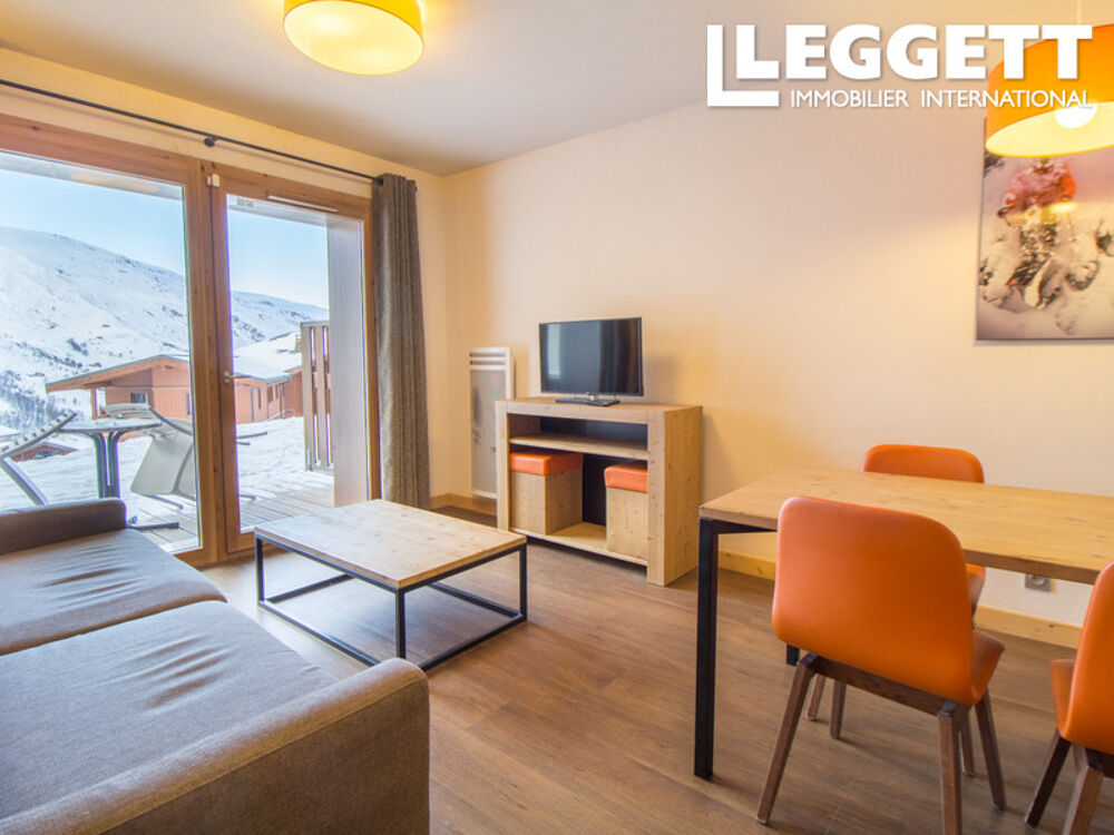 Vente Appartement Skis aux pieds - Appartement une chambre avec bail situé dans une résidence 4  étoiles aux Menuires 3 Vallées Les menuires