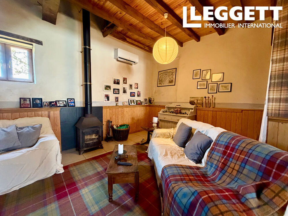 Maison de campagne de 4 à 5 chambres avec un magnifique jardin, une grange et un bois