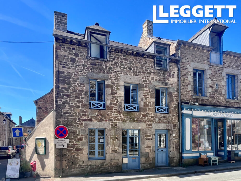 Vente Maison Maison de ville de caractère XVIII? rénovée à Bécherel avec bureau indépendant, proche Rennes et Saint-Malo BÉcherel