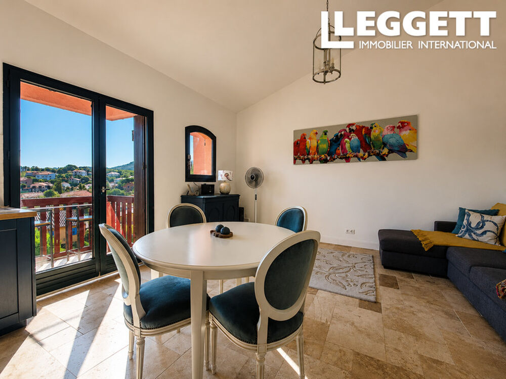 Appartement rénové avec piscine, cave, parking et panorama mer à Collioure