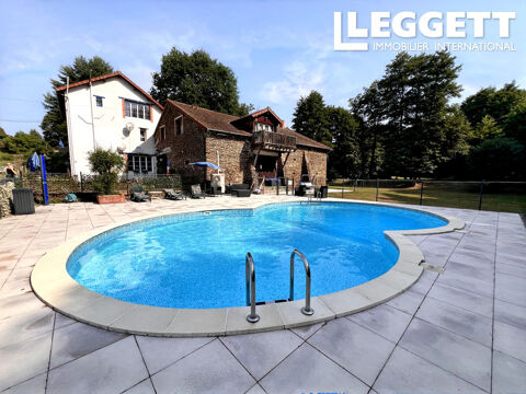 Pr&eacute;sentation exceptionnelle d?un &laquo; Village de Vacances &raquo; avec 2 g&icirc;tes, 2 appartements, camping et glamping. 535000 23220 Moutier-malcard