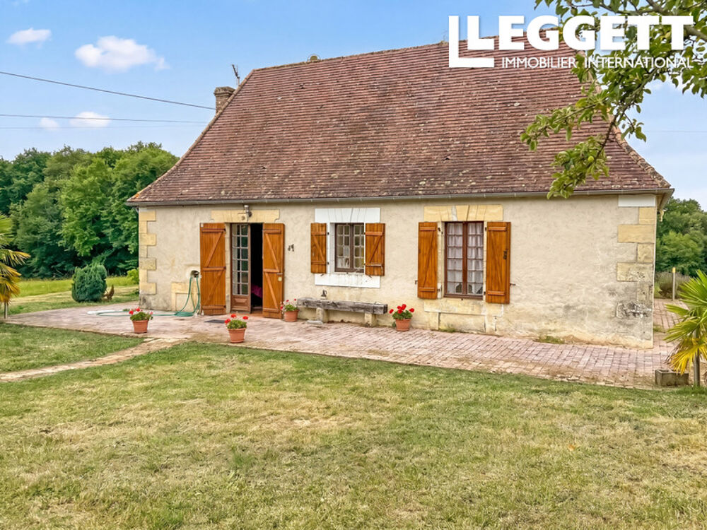 Vente Maison LACROPTE - DORDOGNE - Charmante maison de campagne en pierre, 3 chambres avec grange au calme sur 3.4 hectares Lacropte