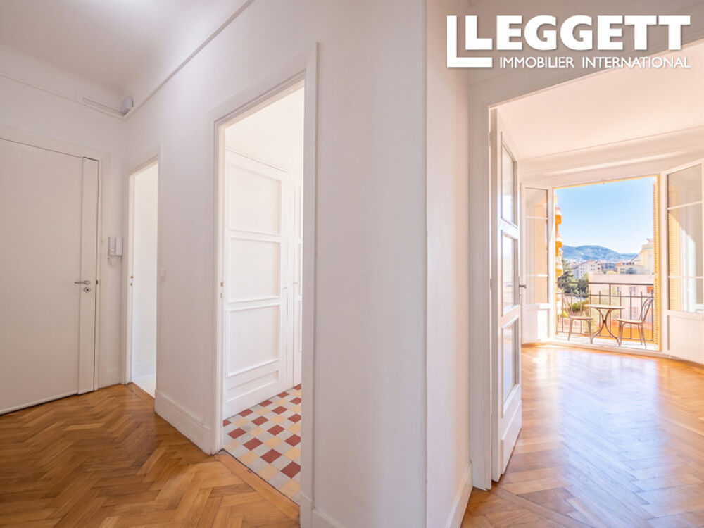 Vente Appartement Bd. Dubouchage, 2P rénové dans immeuble art déc de prestige au c?ur de Nice, 2 balcons, traversant, ascenseur Nice