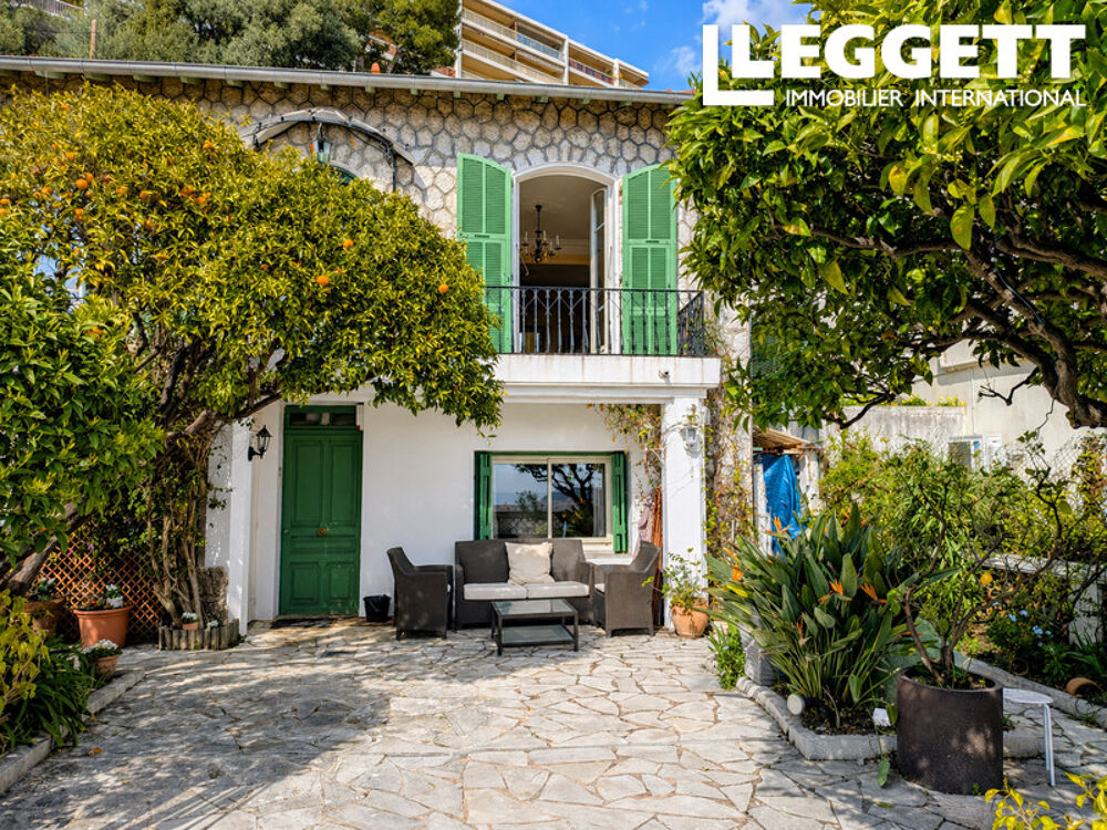 Vente Maison Charmante maison niçoise de 6 pièces avec vue panoramique sur la mer et piscine privée Nice
