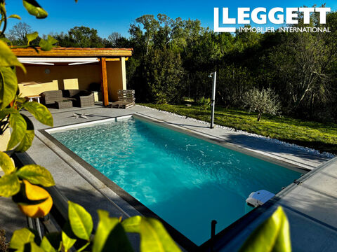   Les Mages - GARD - Spacieuse maison avec 4 chambres, piscine et grand jardin. Maison - 8 pi�ce(s) - 175 m�