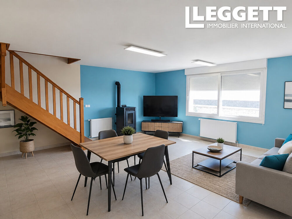 Vente Maison Maison à la plage 20 m d?Utah Beach avec vue mer, 3 chambres, veranda, jardin clos et garage. PAC et ECS neuve Saint-marcouf