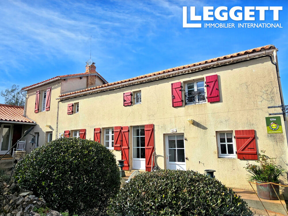 Vente Maison Maison d?habitation et gîte rural 3 épis noté 4.8* dépendances, parc arboré avec marre bordé d'une rivière. GourgÉ
