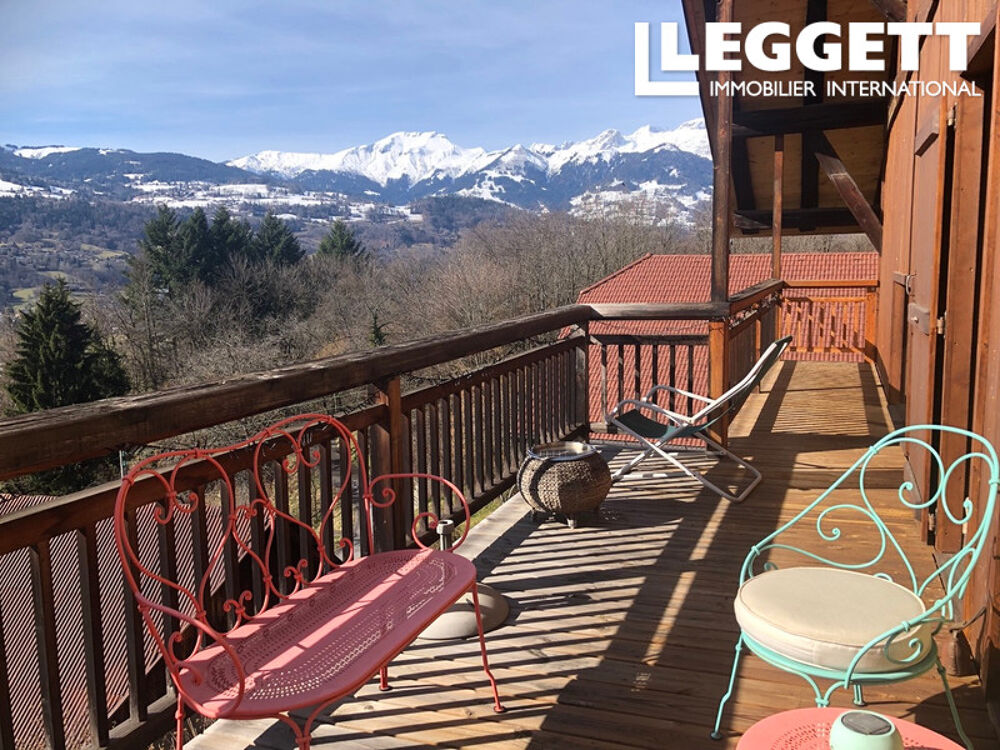 Vente Maison Chalet de 5 chambres à vendre à Passy, dans la vallée de Chamonix, Emplacement ensoleillé avec vue imprenable. Passy