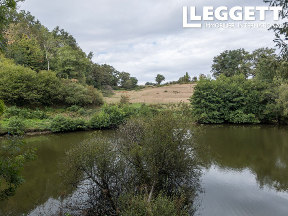 Vente Maison 2 magnifiques étangs en Charente, entourés de bois, dans un cadre paisible et idyllique. Pressignac