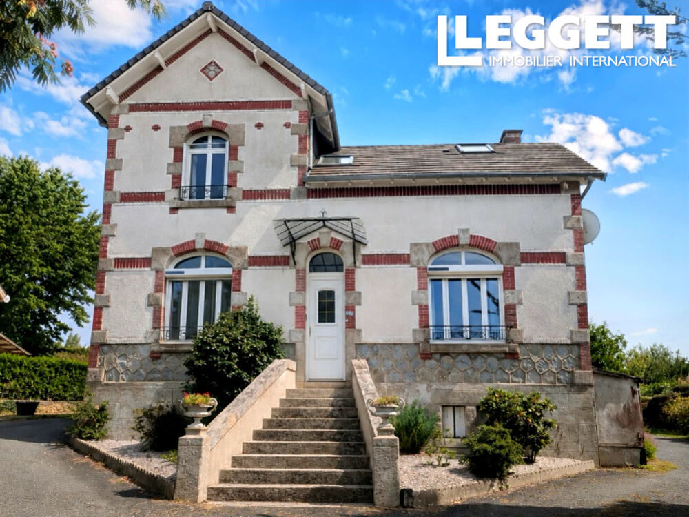 Vente Maison Magnifique maison de village de 4 chambres à Châlus, bien présentée, avec un jardin d?environ 2 600 m² ChÂlus