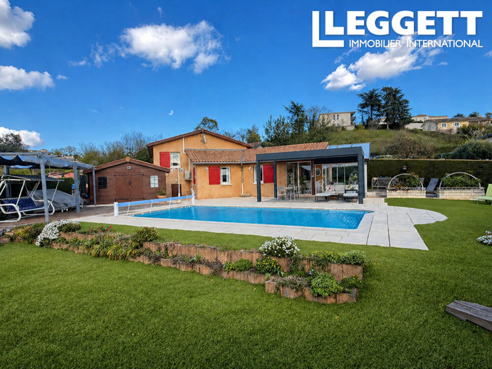 Vente Maison Maison contemporaine 180 m², vue Monts du Lyonnais, piscine et jardin sans vis-à-vis sur un terrain de 1000 m² Vourles
