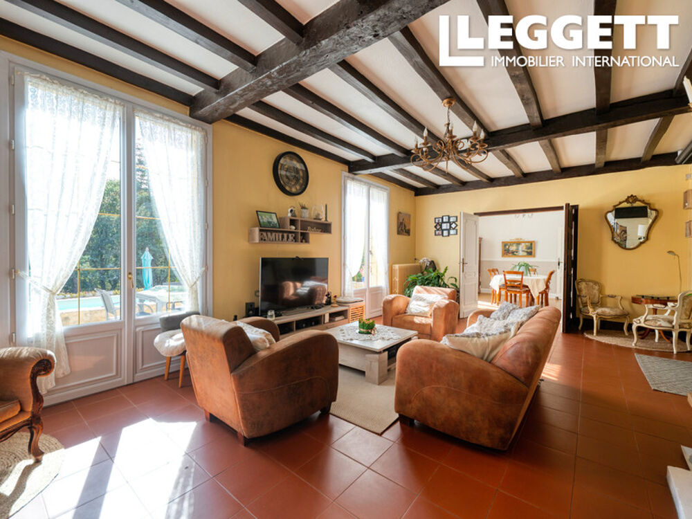 Vente Maison Propriété de caractère de 162 m² avec piscine et parc arboré de 7 940 m² aux portes de Bergerac Bergerac