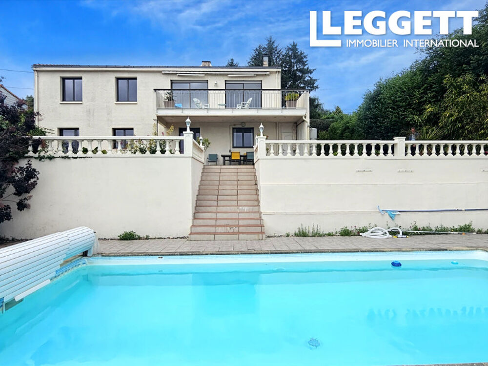 Vente Maison Maison 184 m² avec rez-de-jardin aménagé, DPE C, clim piscine, jardin et vues exceptionnelles à Rives de l?Yon Rives de l'yon