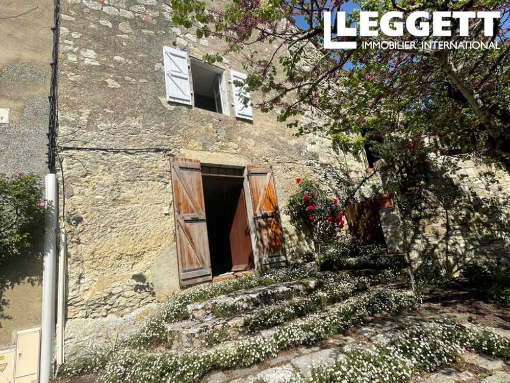 Vente Maison 1H de TOULOUSE, 15 mn de AUCH, maison en pierre au c?ur d'un beau village avec jardin de 320 m² non attenant Auch