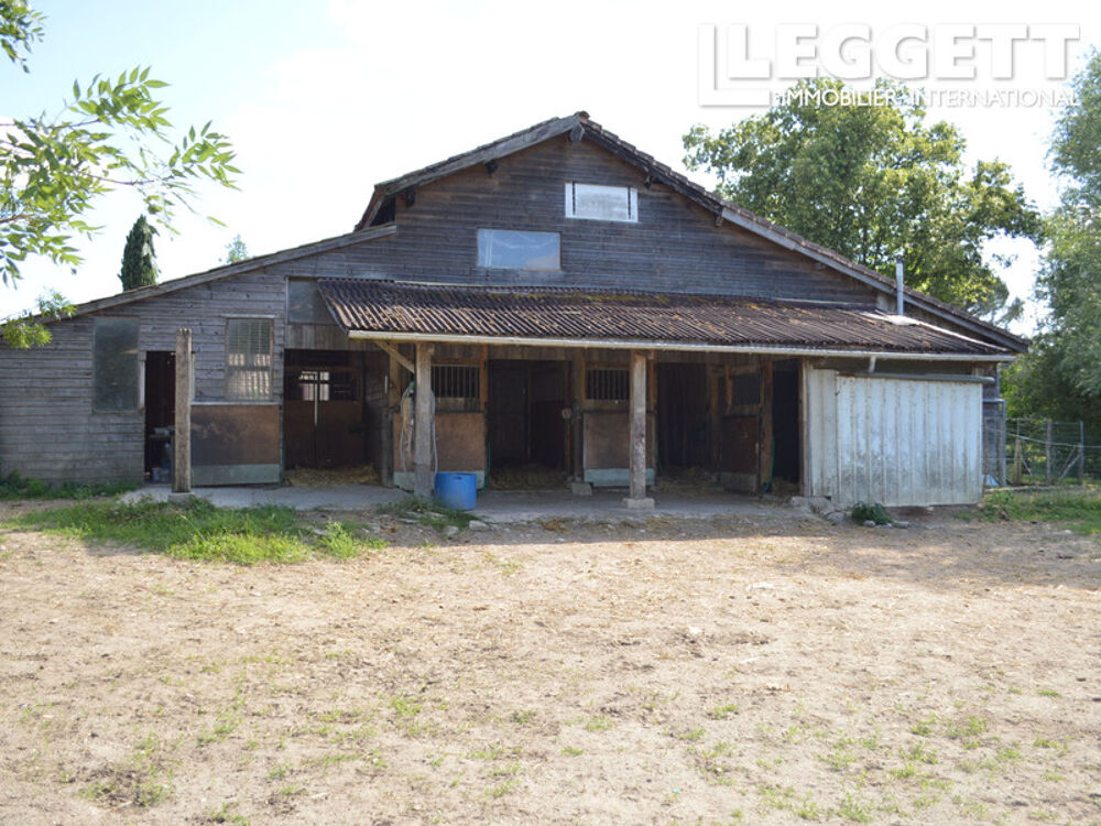 Vente Maison Proche Duras, pension équine avec maison en pierre rénovée, piscine, double garage et grange. 2 ha de parc. Saint-pierre-sur-dropt