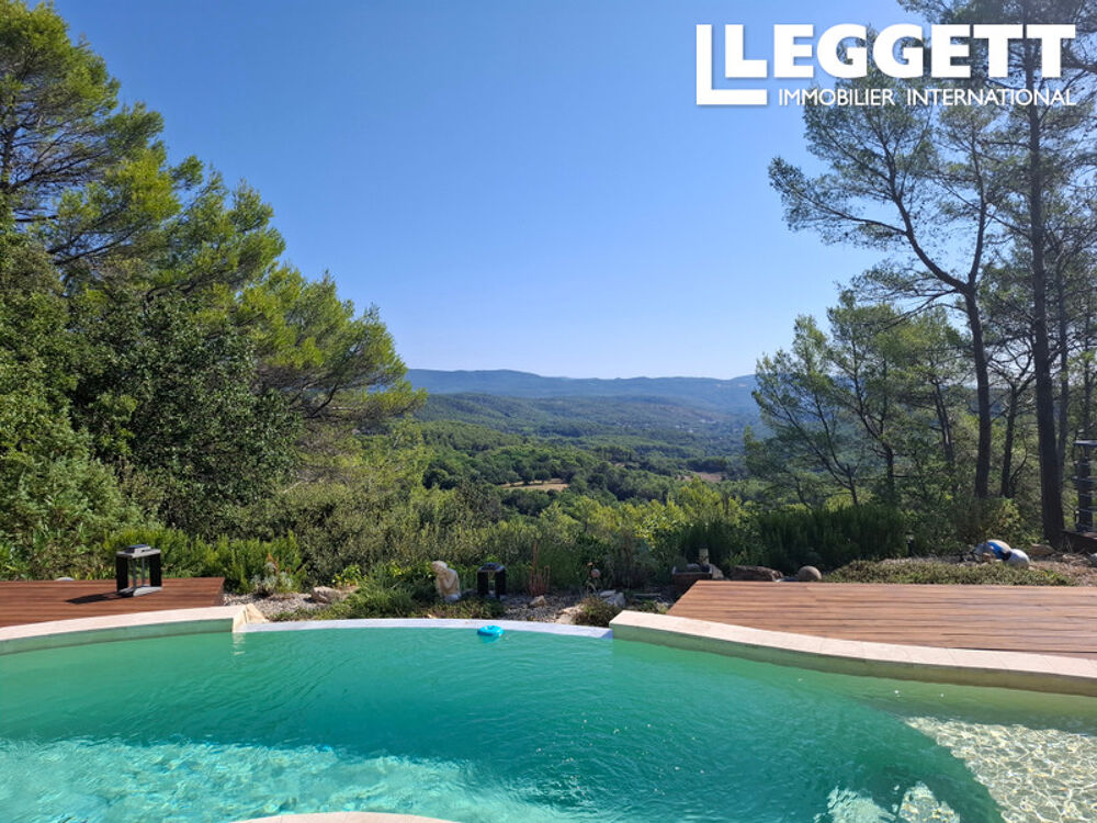 Vente Maison Magnifique villa en Provence avec vue imprenable, piscine, garage et jardins. À 10 minutes de Cotignac. Sillans-la-cascade