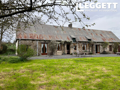 Jolie longère/cottage en pierre, située dans un hameau tranquille mais à seulement 12 km de la ville de Vire. 88000 Vassy (14410)