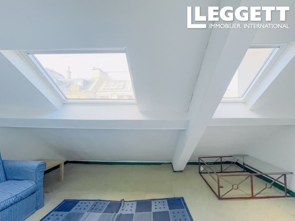 Vente Appartement Paris 6e, 2 chmbres de services non adjacentes avec WC en commun sur palier, 21,31m2 au sol (10,44m2 Carrez) Paris 6