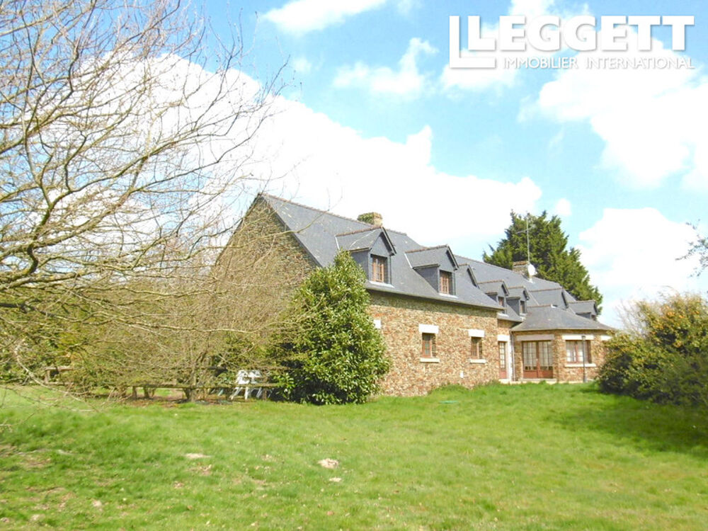 Villa unique avec 2 logements indépendants attenants dans un superbe écrin, total 8 ch., 15 km du Mt St-Michel