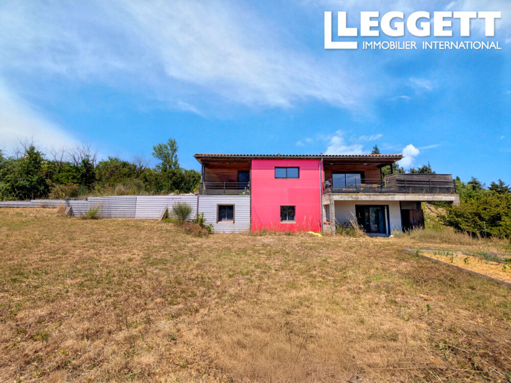 Maison d?architecte, 5 chambres, Vue dégagée et Potentiel d?Espace Indépendant à 9 km de Castelnaudary