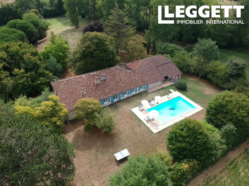 Vente Maison Longére en pierre avec beaucoup de charme, 4 chambres et piscine privée. Montpezat