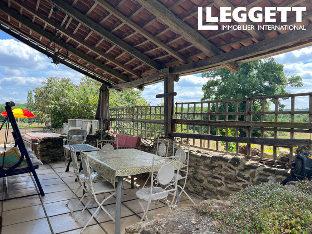 Vente Maison Le Presbytère: maison 4 chambres avec jardin, terrasse et vue campagne. Hameau, 10 min d'une ville avec marché Thiviers