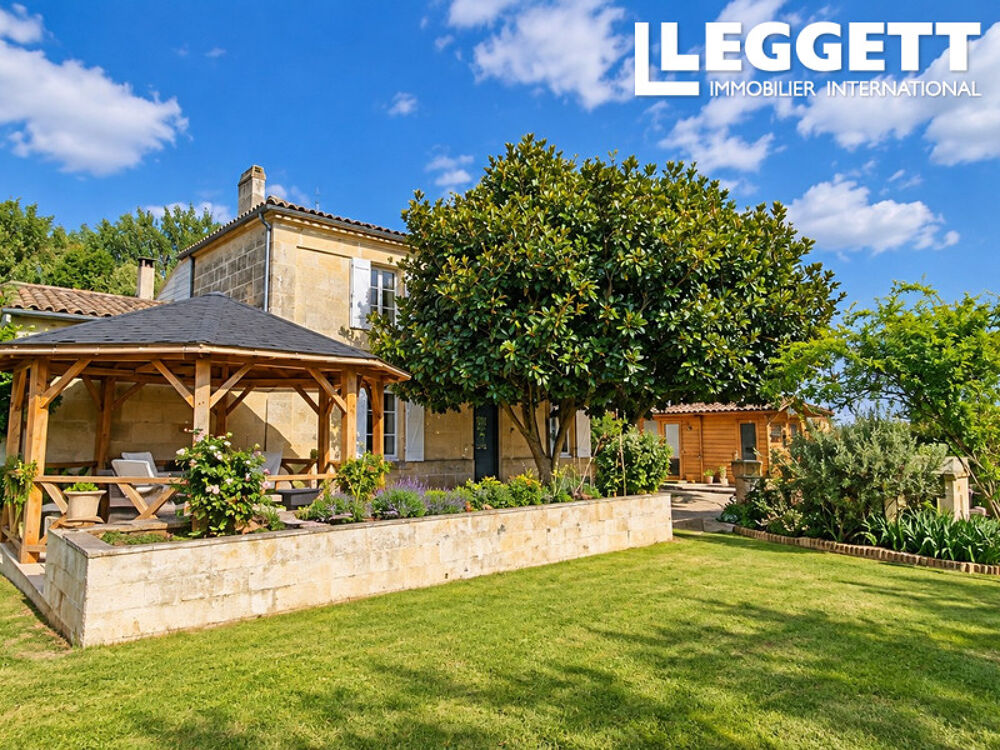 Maison 3 chambres avec piscine, grand jardin et potentiel près de Saint-Émilion
