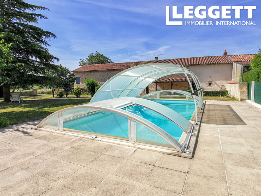 Vente Maison Belle maison en pierre avec piscine Linazay