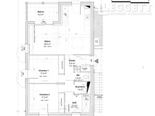  Appartement � vendre 3 pi�ces 64 m�