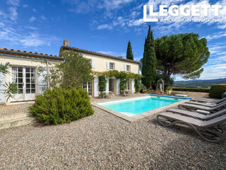 Vente Maison Propriété de caractère avec 5 chambres, gîte, piscine, 1,8 ha et vue panoramique près de Carcassonne Rouffiac-d'aude