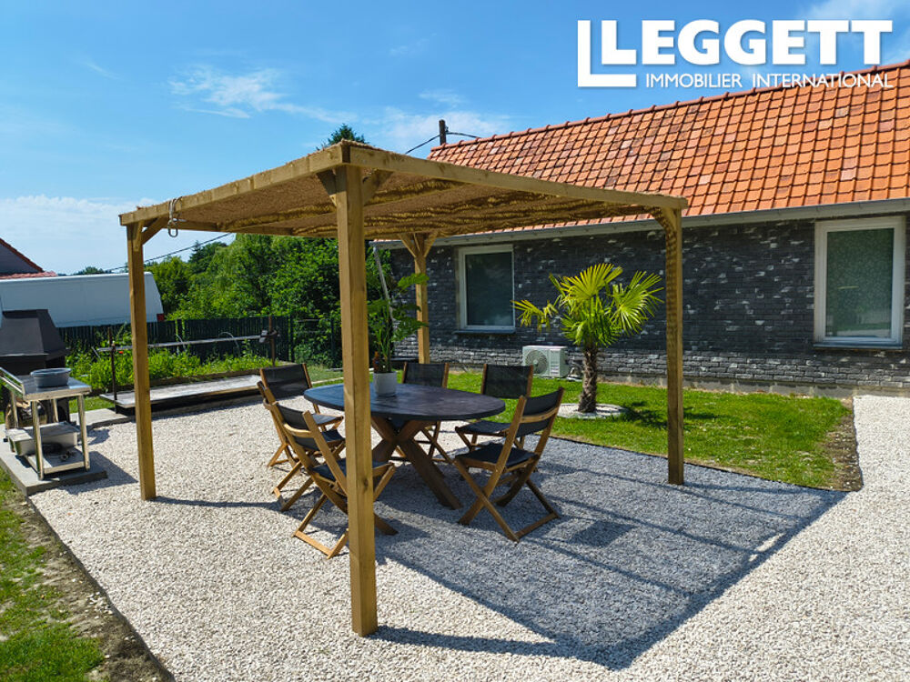 Vente Maison Maison de plain-pied avec deux chambres et un studio située dans une ruelle calme à la lisière du village. Ligny-sur-canche