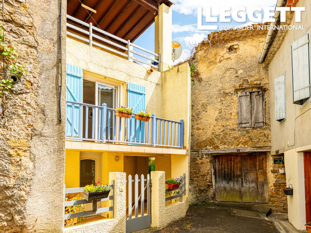 Vente Maison Maison de village avec cour, terrasse, atelier, et beaux volumes en Haute Vallée de l?Aude, Occitanie, France Val-du-faby